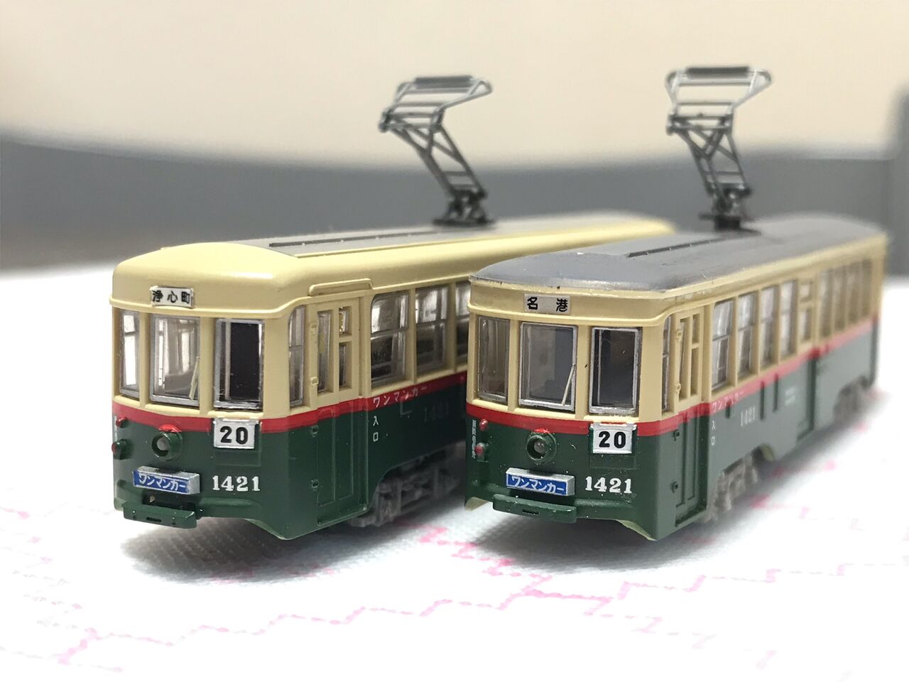 名古屋市電1400形 戦災復旧車をつくる : 一間斎の部屋