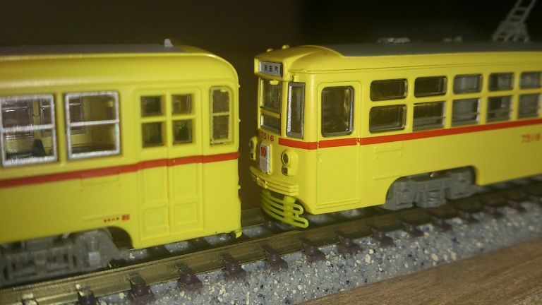 都電6000形と7500見比べ : 一間斎の部屋