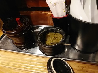 卓上薬味 鶏そば 炭や 新橋店 ニュー新橋ビル 新橋ランチ