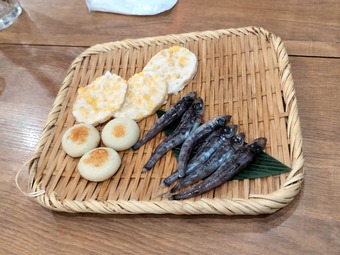 お通し焼き物 磯丸水産 昼のみ