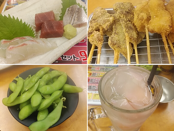 新橋へそ本店 立ち呑み 立ち飲み セット