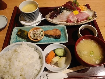 銀座ランチ 新橋ランチ 割烹きむら 銀座木村 ランチ刺身定食q