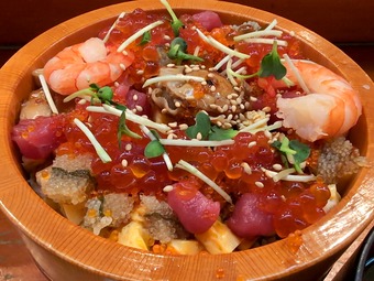 築地玉寿司本店 ランチ ばらちらし バラチラシ