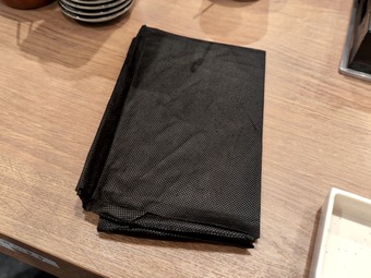 卓上 箸 紙エプロン タイチ食堂 和牛100%ハンバーグ ニュー新橋ビル