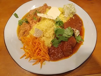 新橋おけい屋 新橋おけいや ランチ スパイスカレー ポークビンダルー