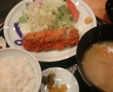 汐留 いちにいさん 茄子かつセット
