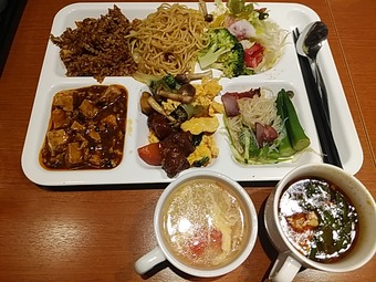 銀座夜市 ランチ 中華バイキング ビュッフェ