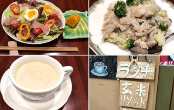 旅の停車場 ニュー新橋ビル ランチ 玄米リゾット