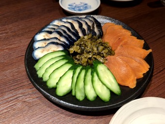 漬物 蔵元居酒屋 清龍 池袋本店 船盛り付き飲み放題コース