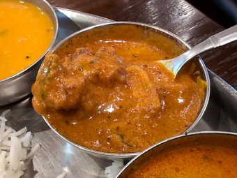 カレー マトン チキン 野菜 アーンドラダイニング Andhra Dining