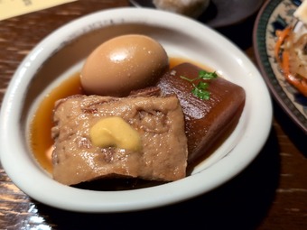名物 豚の角煮 黒船屋 くろふねや 飲みみ放題コース