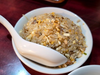 半炒飯 半チャーハン よくばりセット ビックラーメン 虎ノ門店