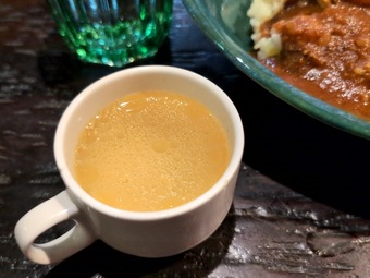 スープ ランチ 新橋カレーハウス林 新橋ランチ キングビー KingBEE