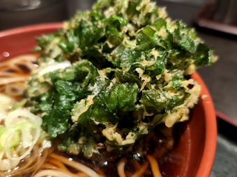 春菊天そば 西武池袋駅改札内 凜や りんや 立ち食いそば 駅そば