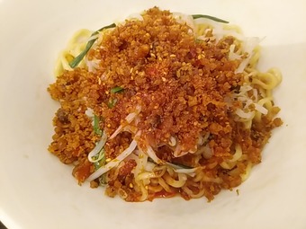 新橋ランチ 蜀三国 しょくさんごく 四川汁なし担々麺