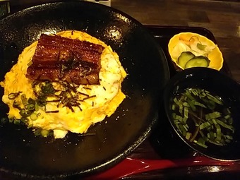 銀座ランチ しらゆき うな玉丼 銀座八丁目