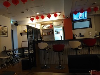 新橋ランチ 天府酒場 てんふさかば 店内 夜メニュー