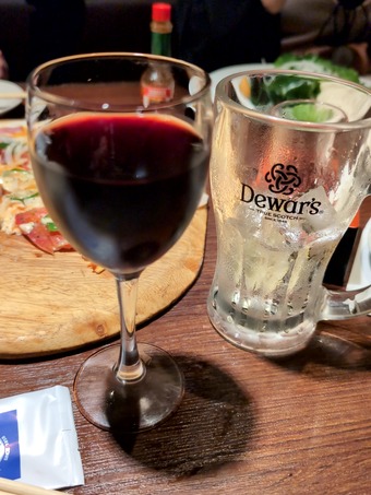 飲み放題 赤ワイン蔵元日本酒清龍 清龍 池袋本店 船盛り付き