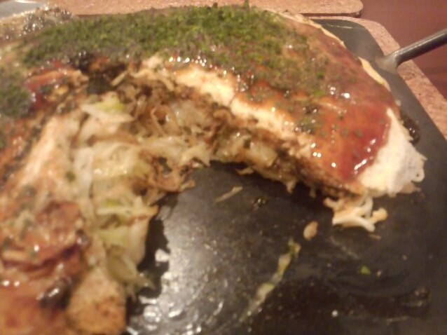 鯉城 銀座本店 広島風お好み焼き 気ままなランチ 500円 汐留 新橋 銀座 B級 ランチ グルメ