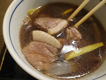 新橋ランチ 能登治 のとじ 能登島 新橋蕎麦 鴨せいろ そば