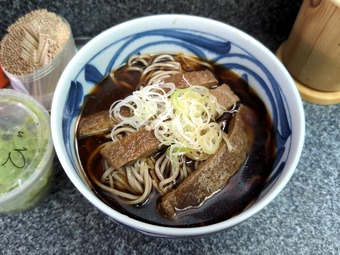 きつね冷やし 浅草橋ひさご 立ち食いそば 自家製麺