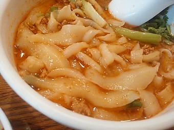 新橋 シーアン XI'AN ランチ 刀削麺 担々麺 タンタンメン