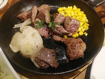 神田の肉バル RUMP CAP 新橋店 ランチMIXステーキ 限定10