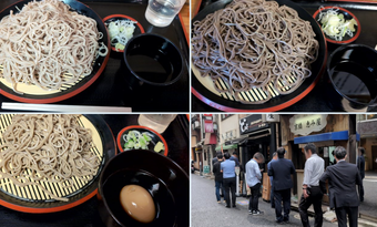京橋 恵み屋 路面 立ち食いそば名店