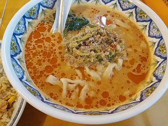 揚州商人アネックスチェックイン新橋店 ランチ担々麺 タンタンメン