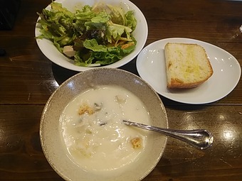 新橋オストレア ランチ 前菜