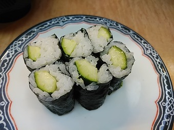 かっぱ巻き 新橋 回転寿司一番 新橋ランチ 新橋駅前