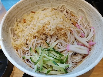 新橋小諸蕎麦 新橋小諸そば 冷やしたぬき二枚盛り