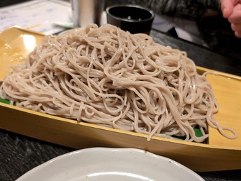 蕎麦食べ放題コース船盛り 新橋 寿毛平 すけへい 飲み放題