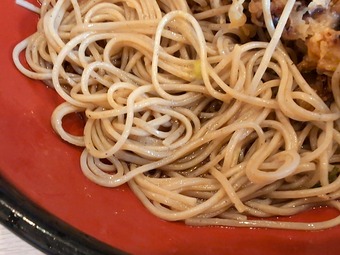 冷やしゲソかき揚げ蕎麦 仙台立ち食いそば そばの神田東一屋名掛丁店