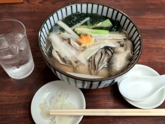 牡蛎南蛮そば 銀座 そば所よし田 ランチ 銀座ランチ