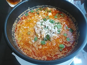 胡同マンダリン 胡同文華 銀座コリドー街 ランチ担々麺セット白