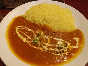 新橋ランチ 新橋カレー サモサ 新橋ワンコイン 日替わりカレー