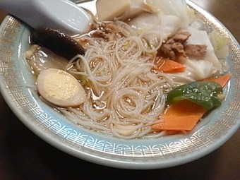 新橋 ビーフン東 あづま ランチ 五目汁ビーフン