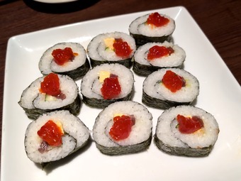 巻き寿司すじこ 蔵元居酒屋 清龍 池袋本店 船盛り付き飲み放題コース