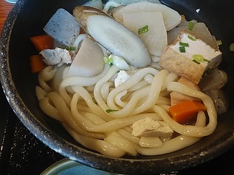 鳥元 とりげん 浜松町店 ランチ けんちんうどん そぼろ丼小セット