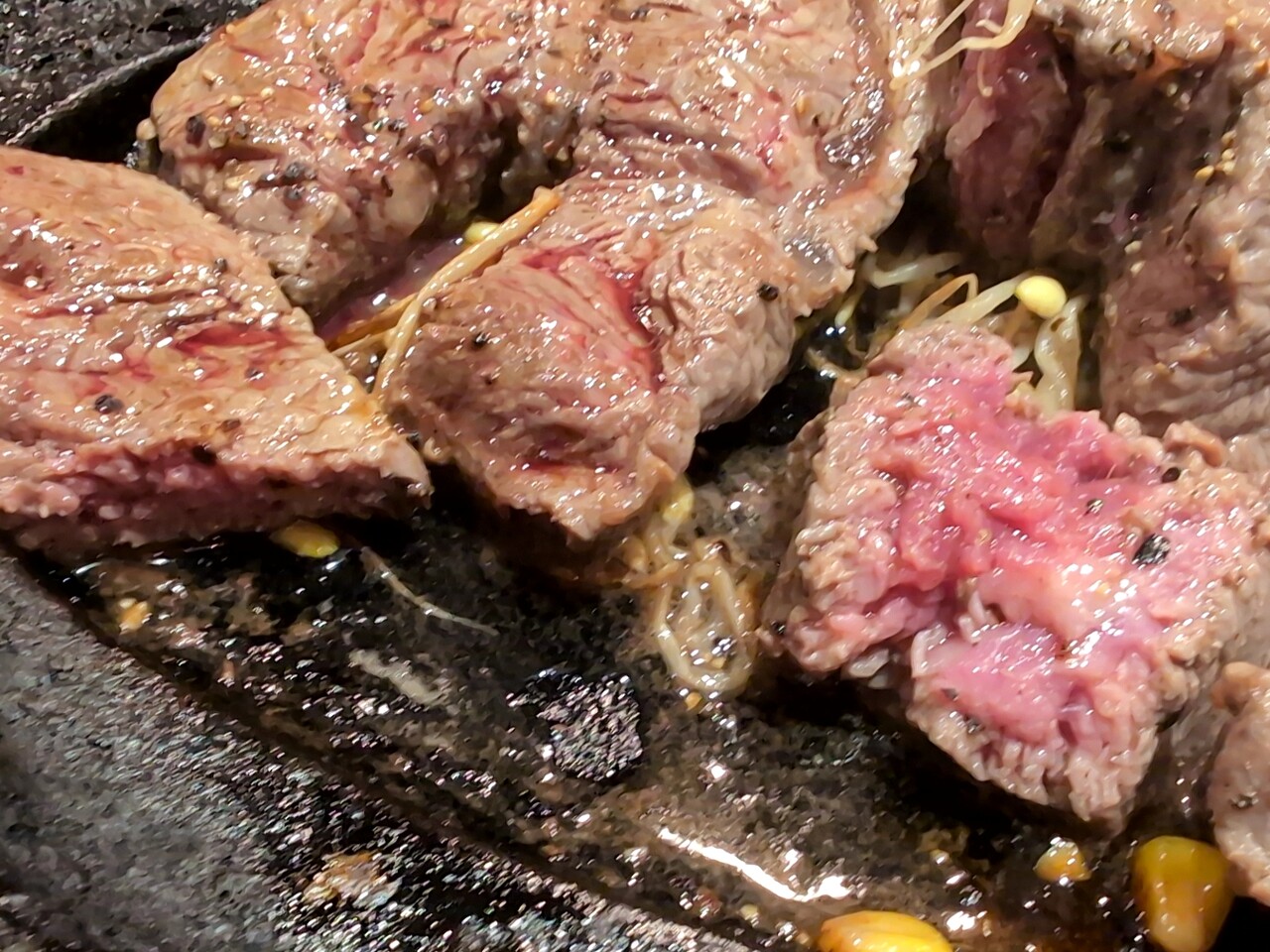 銀座 テンダーロイン ランチ1ポンドステーキ ボリューミー！CP 