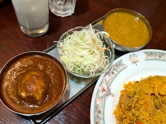 チキンビリヤニ 新橋カレー ランチ ルミナ RUMINA 新橋印度料理