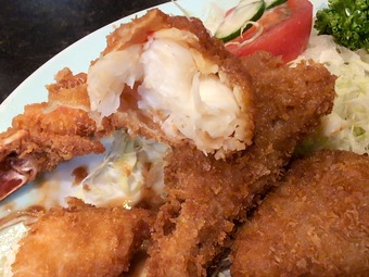 エビフライ 特製盛り合わせ 小春軒 こはるけん 洋食老舗 ランチ