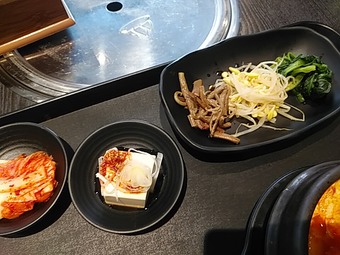 新橋ヨプの王豚 ヨブの王豚 ランチ ナムル