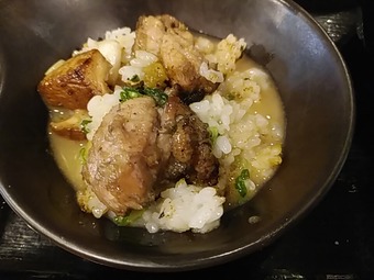 スープ 炭焼き鶏重 炭や 新橋店 ニュー新橋ビル 新橋ランチ