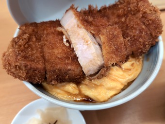 焼きカツ丼並 とんかつ 丸七 まるしち 門前仲町本店