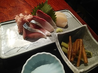浜松町 蕎麦 嘉一 かいち ランチ 刺身御膳