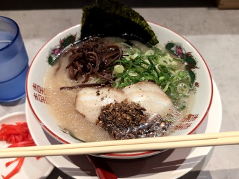 くまめん 汐留ランチ カレッタ汐留 熊本玉名ラーメン