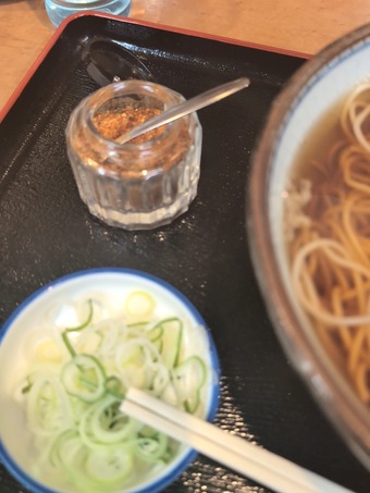 薬味 仙台 福はら 立ち食いそば かき揚げ天そば