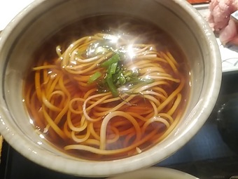 浜松町 蕎麦 嘉一 かいち ランチ 刺身御膳 かけそば